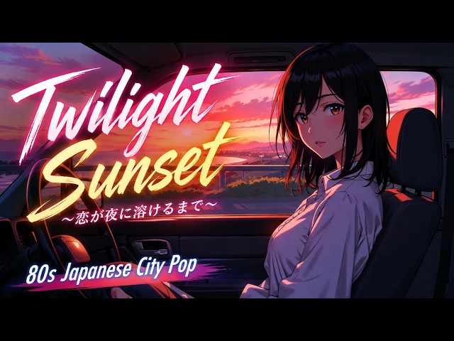 80s Japanese City Pop】Twilight Sunset～恋が夜に溶けるまで～ - YouTube