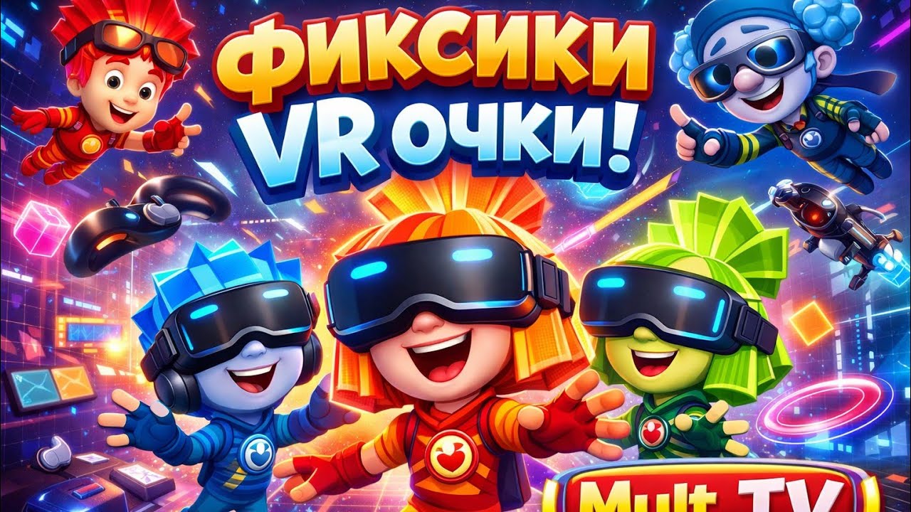Фиксики | Виртуальная Реальность | VR Очки 