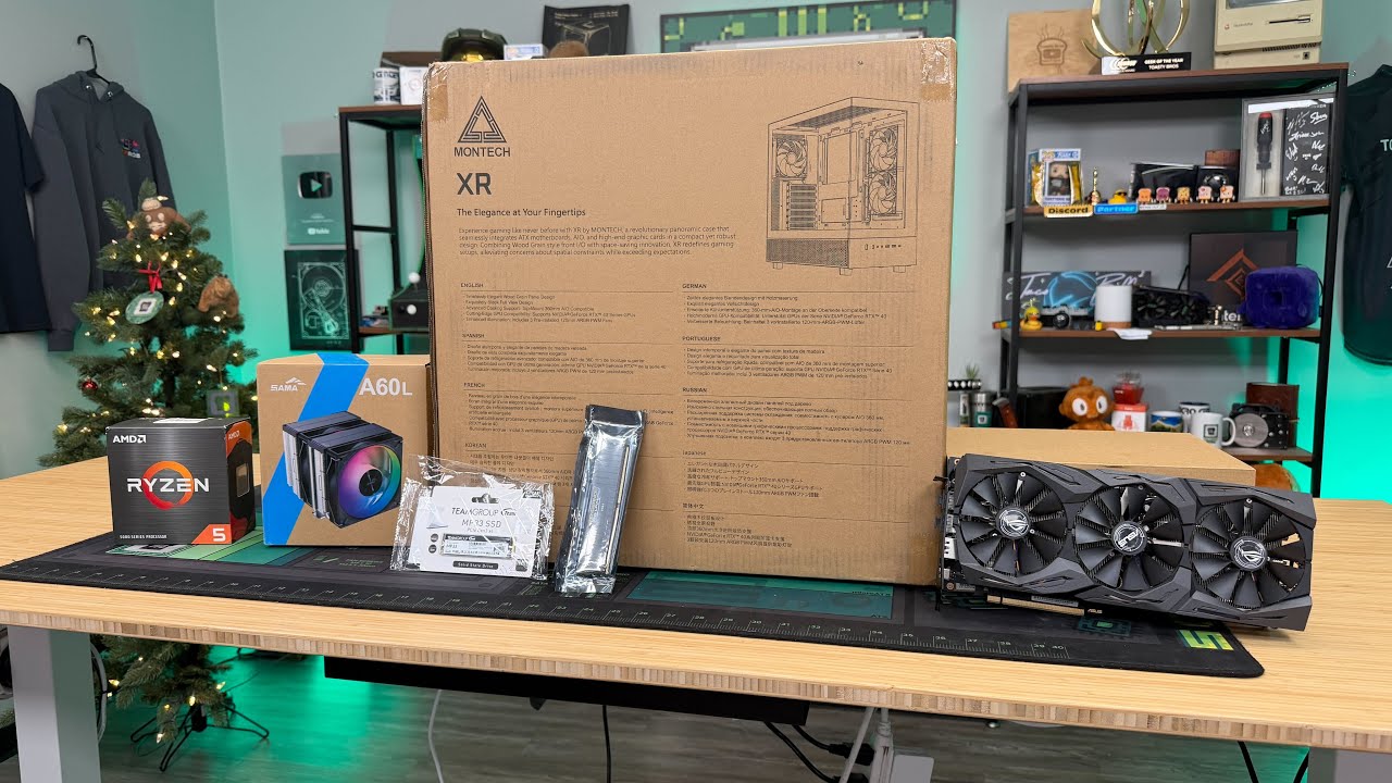 Ryzen 5 5500 + RTX 2070 Gaming PC Build !pcbros - YouTube