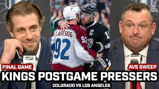 DJ Smith & Anze Kopitar PRAISE Avs & Calls Them a “CHAMPIONSHIP TEAM” & More After SWEEPING LA Kings
