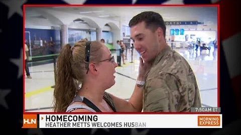Heather Metts meets her Army husband Matthew Metts...