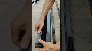 New flexible folding screen door assembly with high-definition and high-resolution installation New flexible folding screen door assembly with high-definition and high-resolution installation