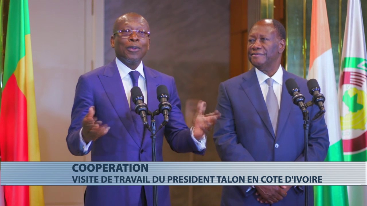 Visite de Patrice Talon en Côte d'Ivoire