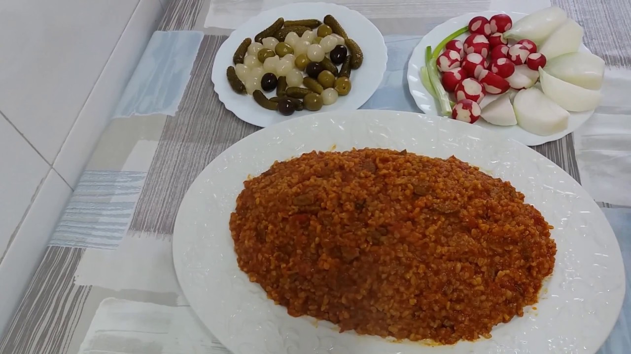 برغل ببندورة