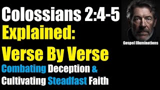 Colossians 2:4-5 Explained: Guarding Your Heart & Uniting in Christ Against False Teachings