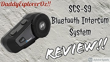 SCS S9 Bluetooth Intercom Review