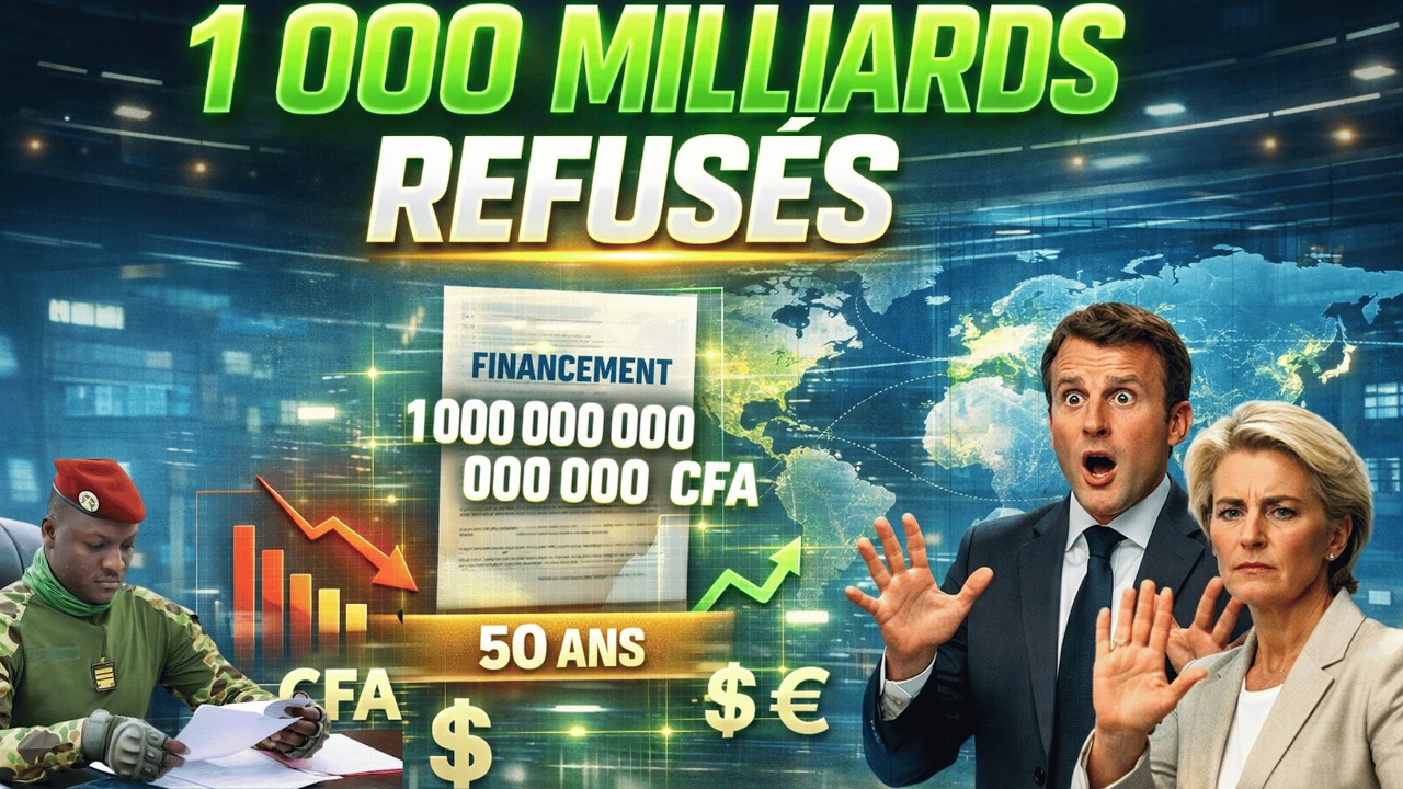 Ibrahim Traoré refuse 1 000 milliards CFA : choc financier pour la France et l’Afrique