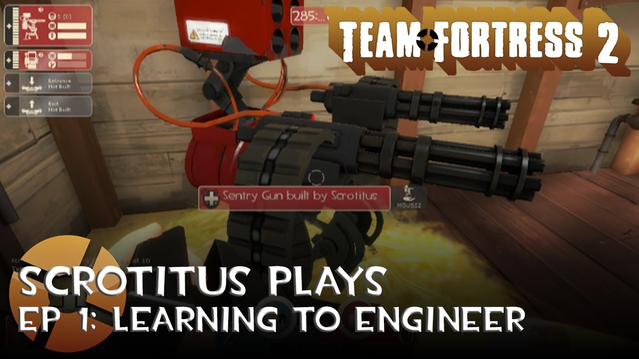 Tf2 Learning Team Fortress 2 - Ep1 - Learning to Engineer - YouTube