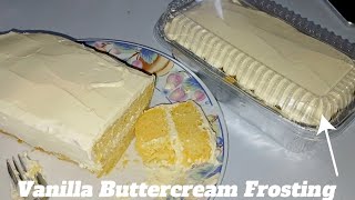 Vanilla Buttercream!! How To Make Buttercream Frosting!