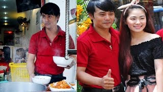 Fan xót xa trước hình ảnh Ưng Đại Vệ đen nhẻm, toát mồ hôi bán bún khi bị vỡ nợ