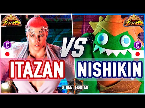 SF6 🔥 Itazan (Marisa) vs Nishikin (Blanka) 🔥 Street Fighter 6