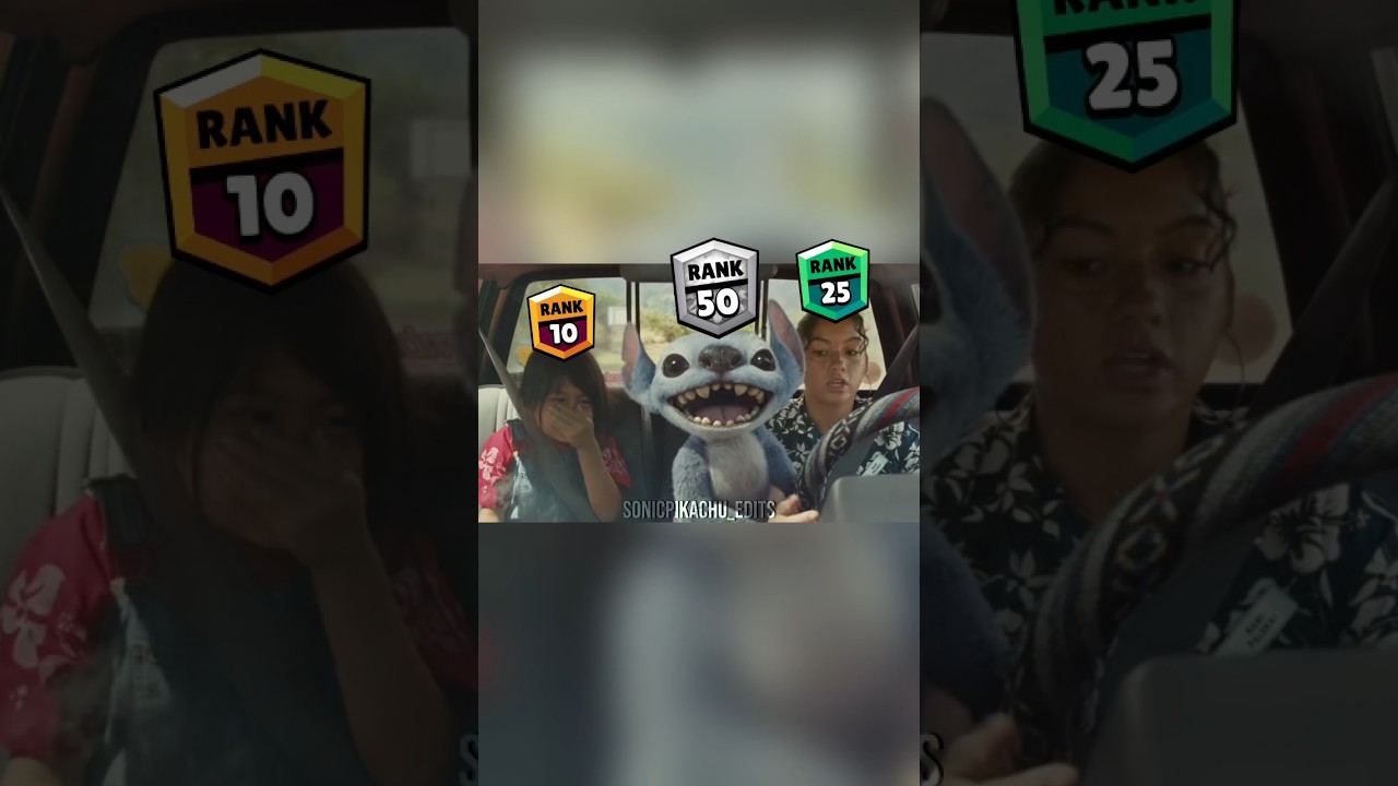 Brawl Stars Lilo and Stitch Rank UP #shorts #brawlstars