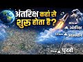 अंतरिक्ष की सीमा कहां से शुरू होती है ? | Where Does Sky Actually Finished ? | Kármán Line Explained