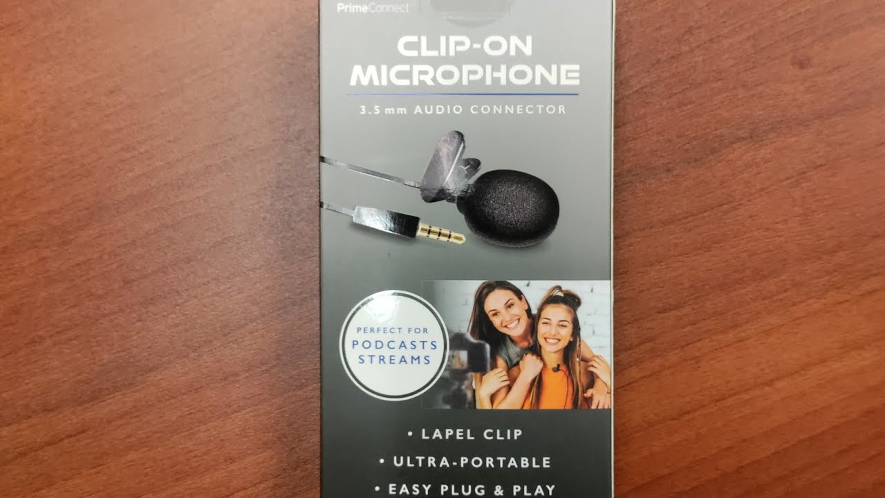 Prime Connect Clip on microphone review YouTube