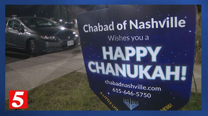 Community celebrates first night of Hanukkah with menorah lighting