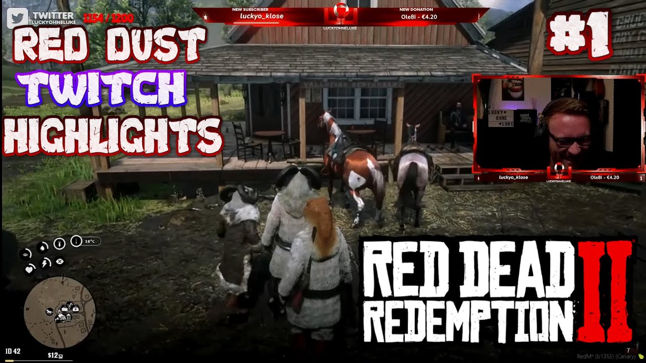 [Red Dust] BEST OF RDR 2 RP Fails & Twitch Highlights #01 - YouTube