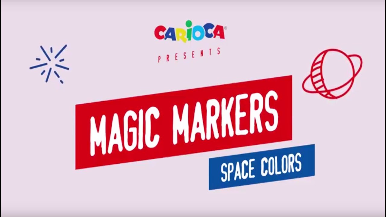 Rotuladores magicos color change 10 uni Carioca - Bazar Corona