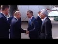 Así fue la llegada de Vladimir Putin a Buenos Aires