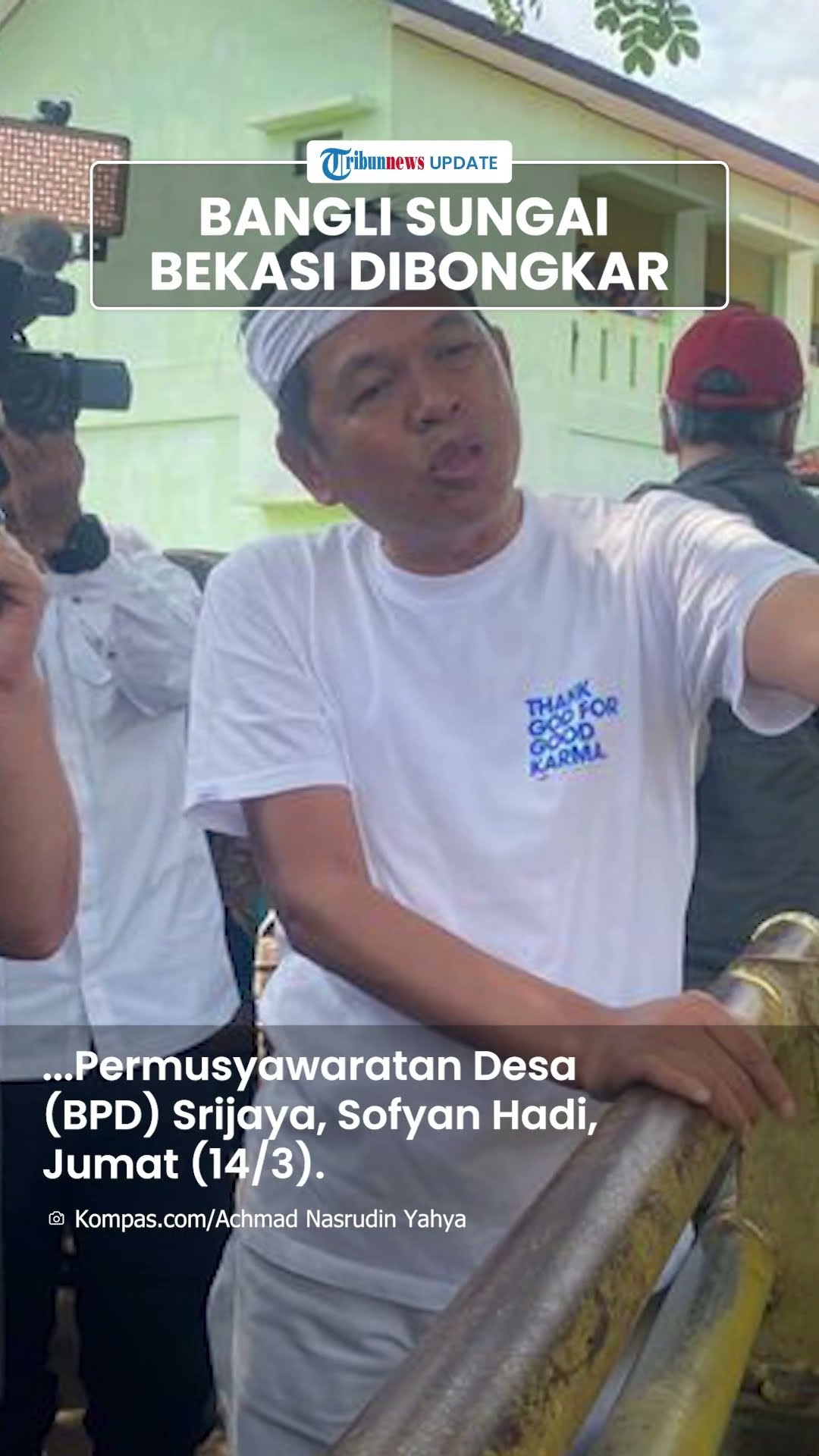 Dedi Mulyadi Pimpin Pembongkaran 60 Bangunan Liar di Kali Tambun Utara