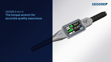 GEDORE Torque Wrench E-torc Q