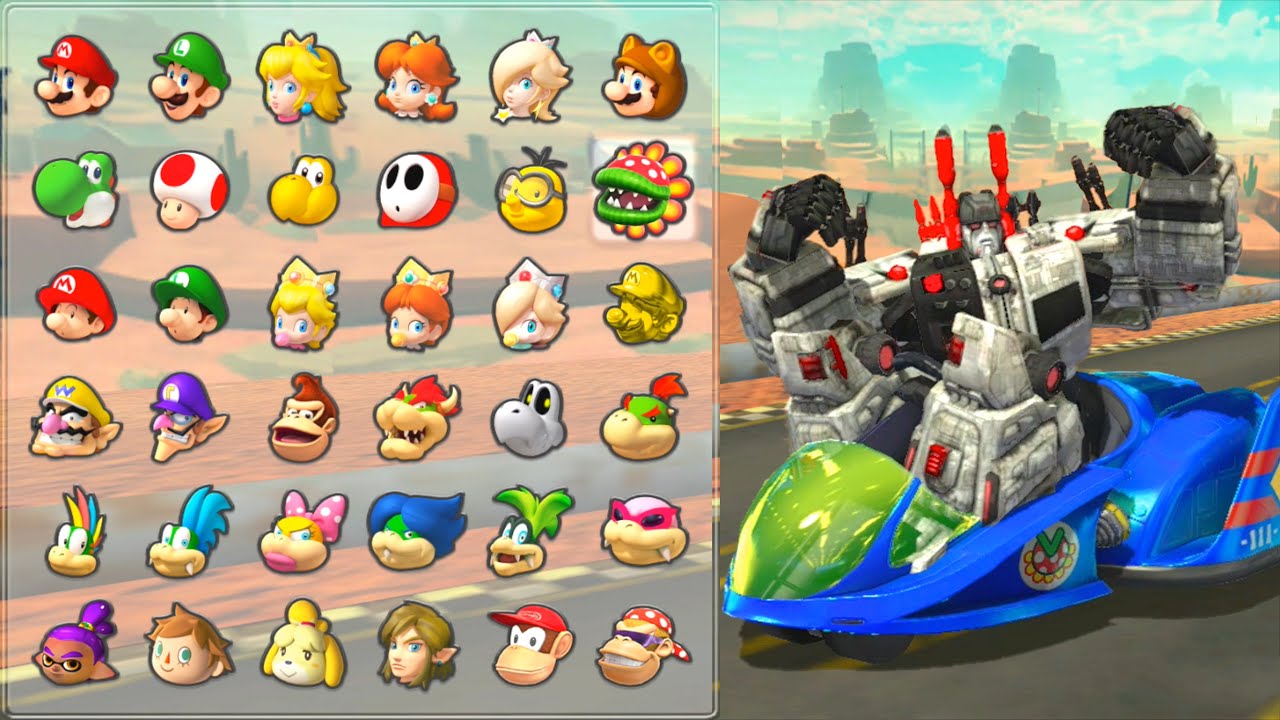 マリオカート8 デラックス】マリオテニスエースのロゼッタで世界
