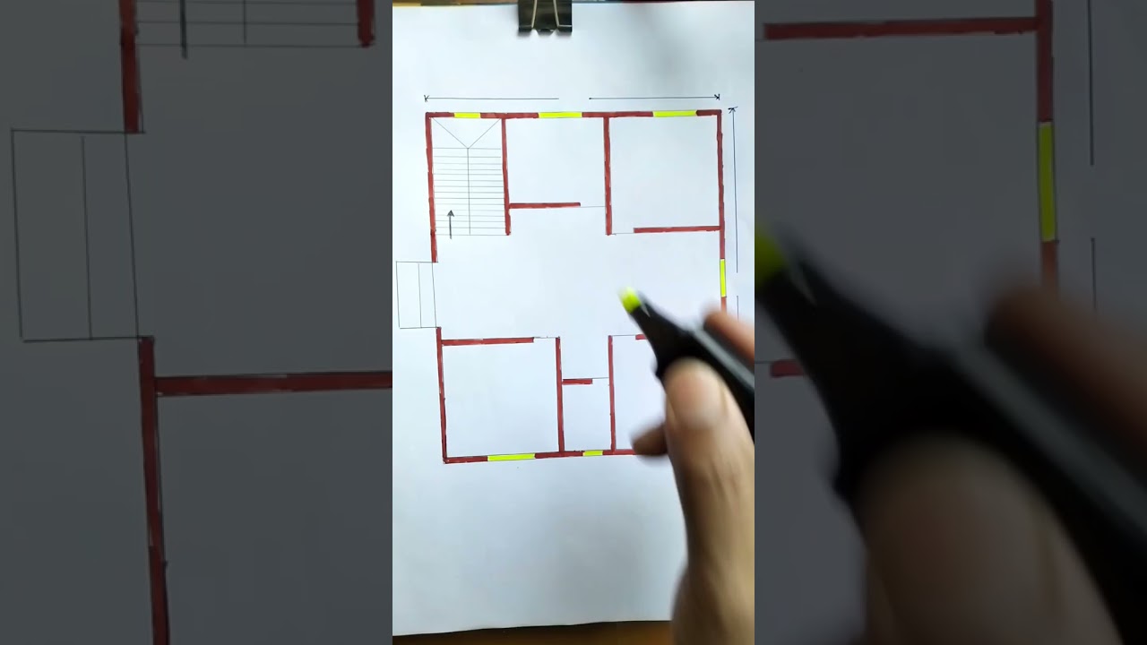 24×26 House plan|| Ghar ka naksha|| 624 Sqft house plan|| 3Bhk ghar nksh ||