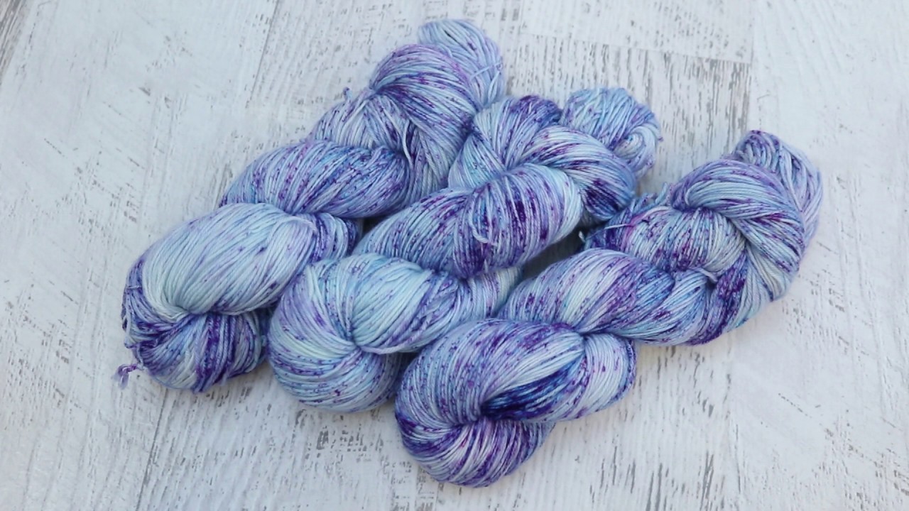 Leave No Speckles Behind; Dyeing Yarn with Leftover Dye Powder