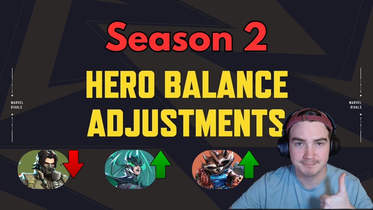 Season 2 Balance Changes Marvel Rivals - YouTube