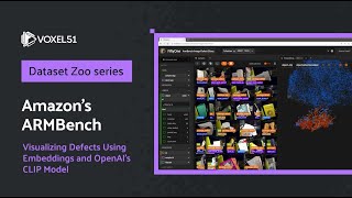 FiftyOne Dataset Zoo: Visualizing Defects in Amazon's ARMBench Using Embeddings and OpenAI's CLIP