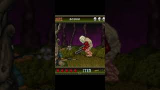 YOU NEED TWO SHOTGUNS FOR THIS BOSS │Splatterhouse No Damage Strategy #retrogame #retrogaming #retro