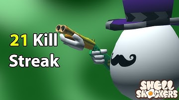 21 Kill Streak! | ShellShock.io