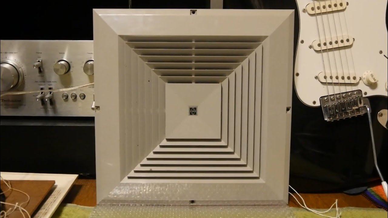 ナショナル 天井スピーカー WS-4110 - YouTube