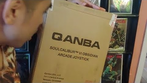 Qanba Obsidian Soul Caliber Edition Arcade Controller Unboxing