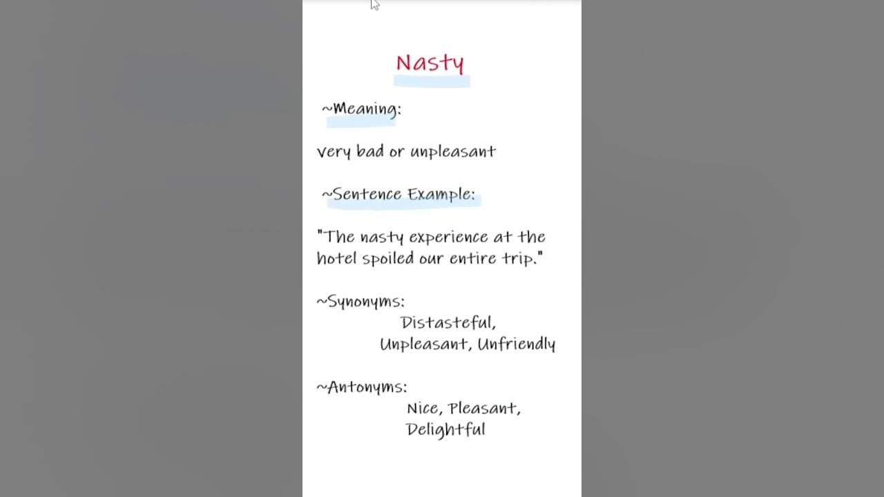 nasty-meaning-learn-english-in-hindi-improve-english-vocabulary
