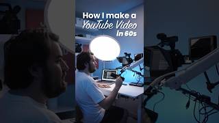 How I Make A Youtube Video In 60 Seconds