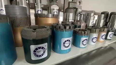 Nq3 HQ3 Diamond Impregnated Drill Bit Without Face Discharge With Spiral Waterways