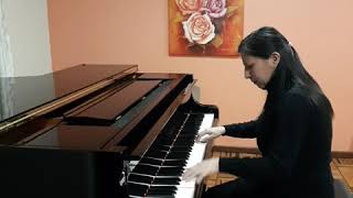 Video thumbnail of "Confesión (pasillo) Ana Cecilia Alvear, piano."