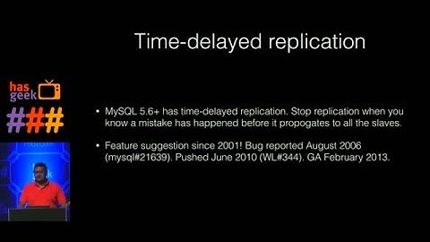 Colin Charles - Lessons from database failures
