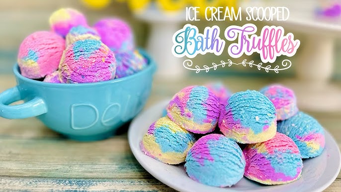 Make a Splash with Foaming Mermaid Bath Truffles! 