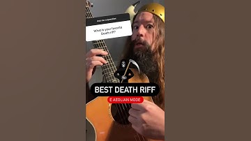 The BEST Death Metal 💀 Riff | Chuck Schuldiner power 💥