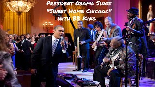 President Obama Sings &quot;Sweet Home Chicago&quot; with BB King, Buddy Guy, Mick Jagger and Jeff Beck