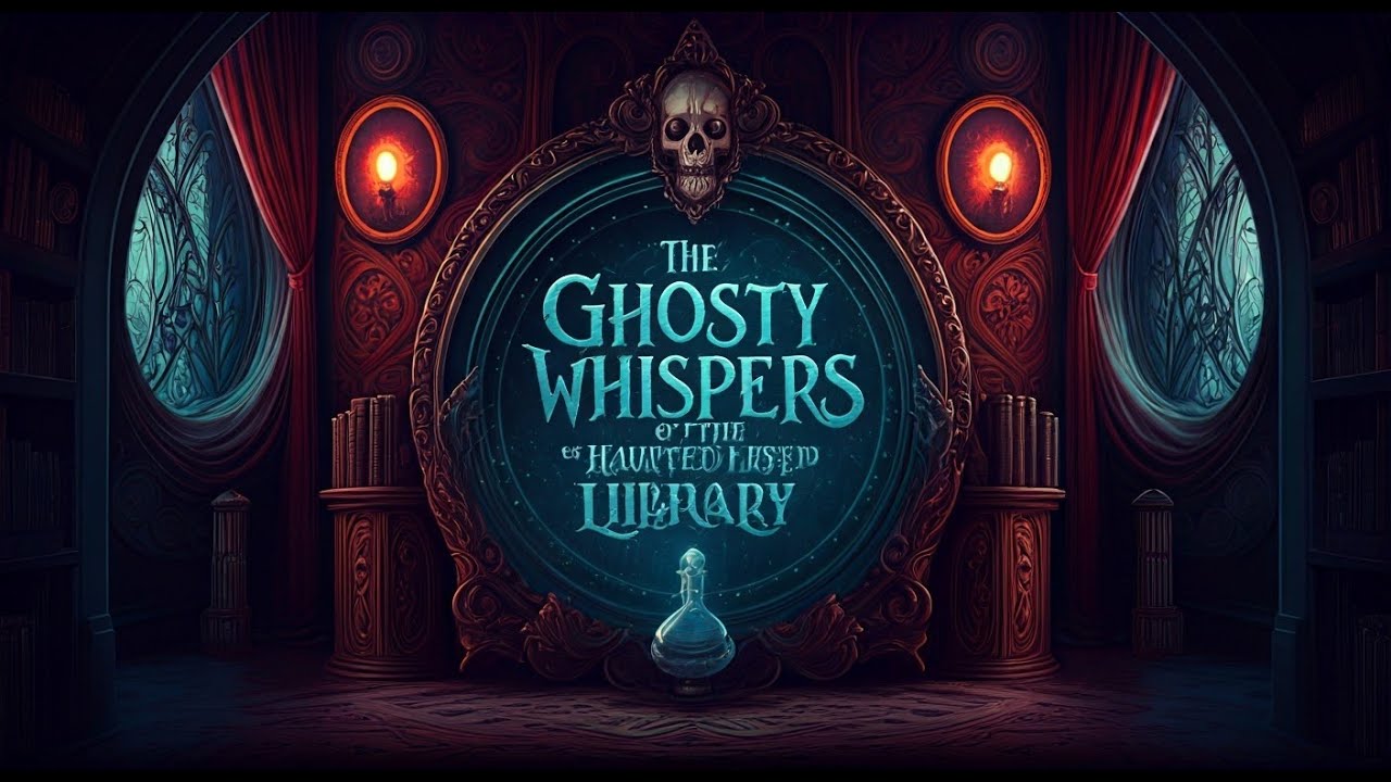The Ghostly Whispers of the Haunted Library Made with Clipchamp - YouTube