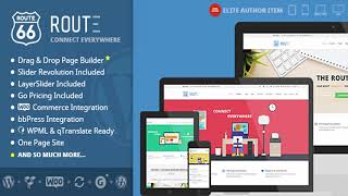 Route - Responsive Multi-Purpose WordPress Theme | Themeforest Website Templates and Themes Profile
