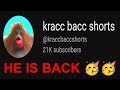 KRACC BACC IS BACK 🥳 (good news)