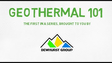 Geothermal 101