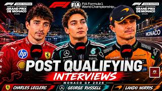 F1 Drivers Post Qualifying Interviews | Monaco GP 2026 | PART 2