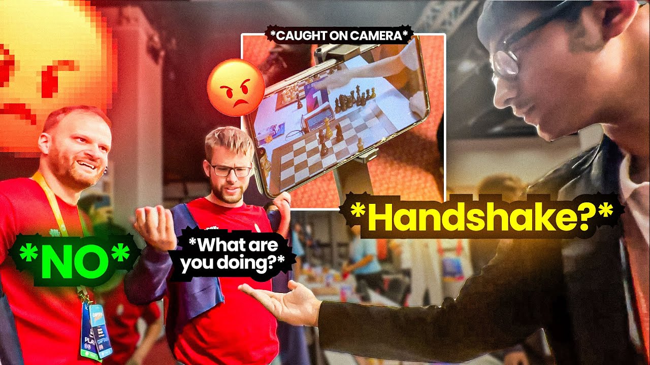 The handshake Gambit | A chess controversy like no other