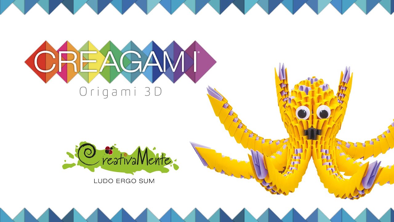 Polpo - Octopus - Creagami by CreativaMente