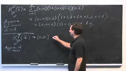 Riemann Sums Continued - Integral Calculus
