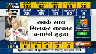Haryana Election Result: नतीजों पर Bhupinder Singh Hooda बोले, अफसर निर्दलीयों को धमका रहे हैं